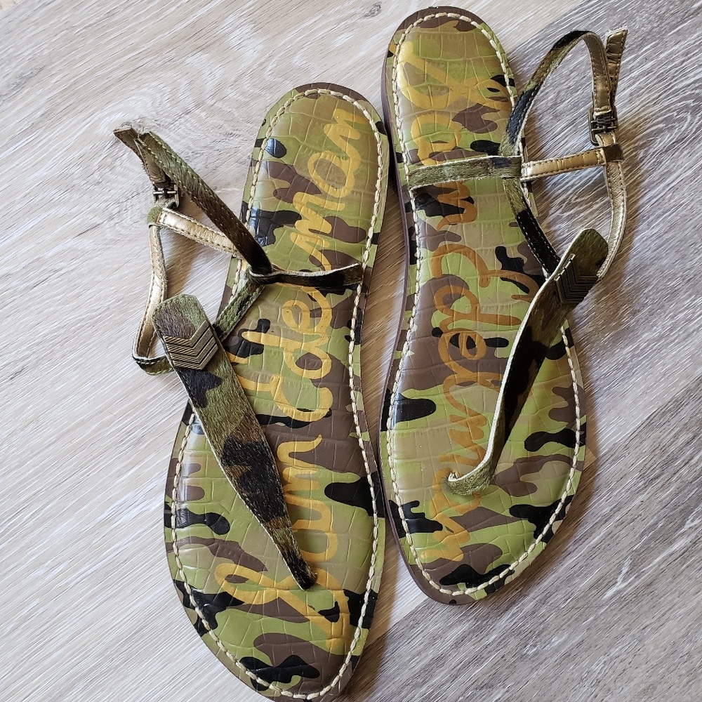 Sam Edelman Camo Sandals